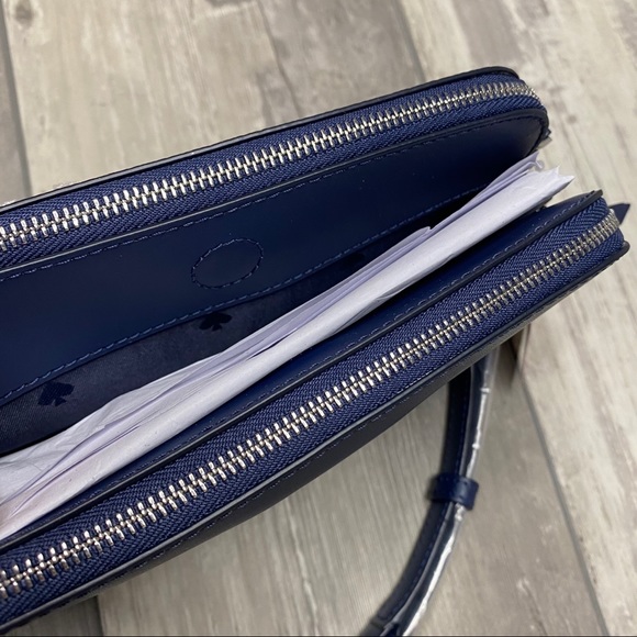 NEW Kate Spade Zibbi Double Zip Crossbody Bag - Picture 7 of 9